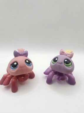 LPS Spider #136 And #258 Duo Bugs Insects For Special Collectors Set!
